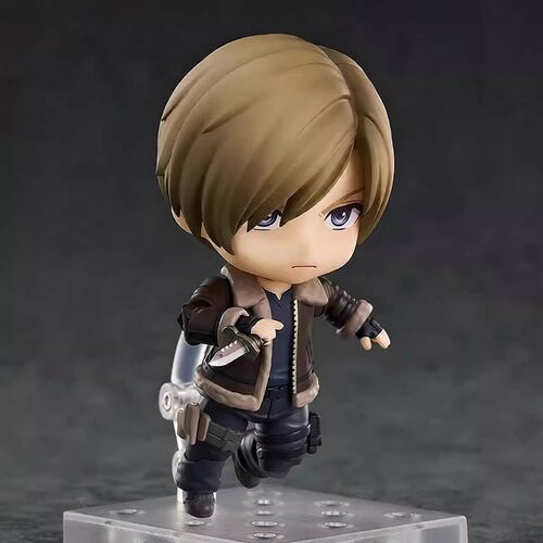 生化危机4 重制版 2337 里昂 斯科特 肯尼迪 Q版粘土 可动换脸