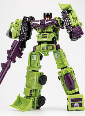 星将ST10大力神变形玩具儿童 六合体机器人 G1工程车模型男孩