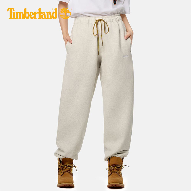 Timberland添柏岚男裤户外舒适透气休闲宽松高弹束脚卫裤A2NUE