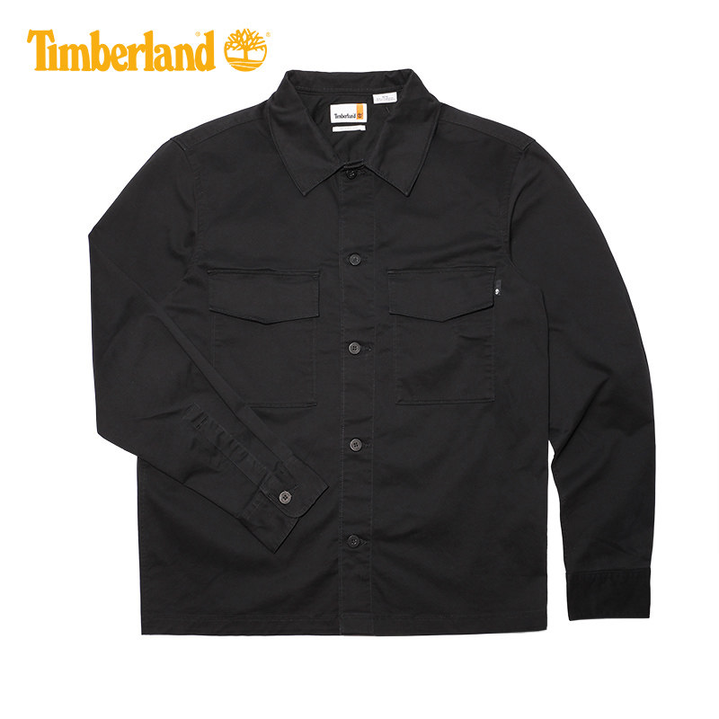 Timberland添柏岚男士户外棉质朋克风工装衬衫外套夹克A28QG