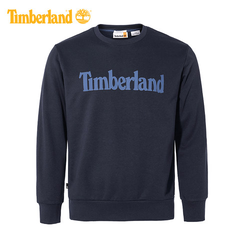 Timberland添柏岚男士户外防风加绒保暖舒适圆领卫衣套头衫A4455