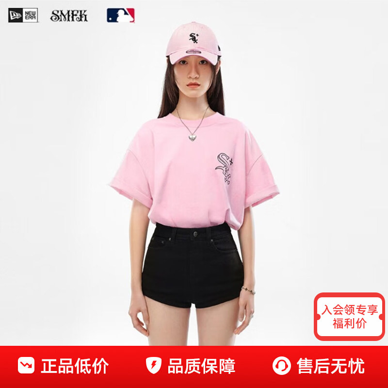 NewEra纽亦华MLBSMFK联名短袖T恤图片
