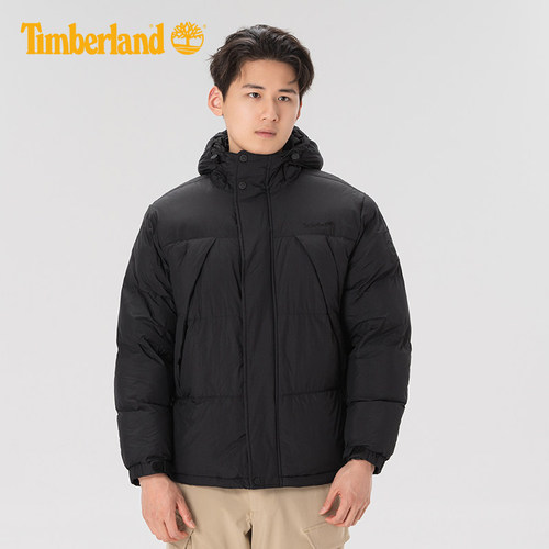 Timberland添柏岚男士户外拒水防风加厚保暖连帽棉服外套A6653