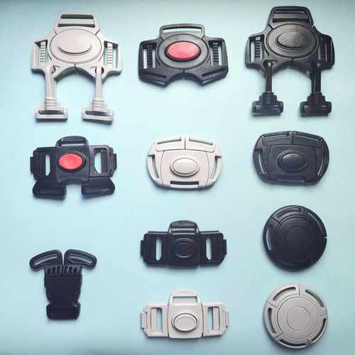 通用婴儿伞车推车配件保险固定扣