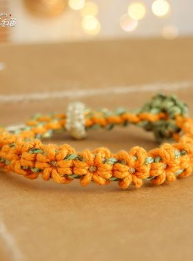 青岛百合｜原创小众藏式编绳手链手绳手工diy生日礼物送女生2条装