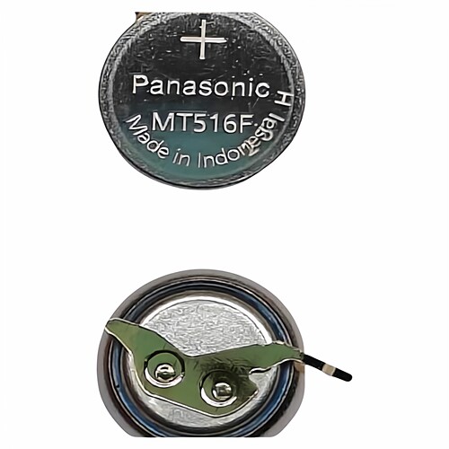 MT516F光动能原装专用原厂7600手表全新短脚充电长脚295-7600电池