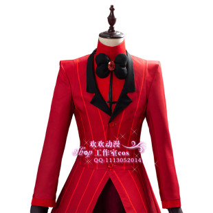 地狱客栈 ALASTOR cospaly服装 女装cos服 地狱旅馆
