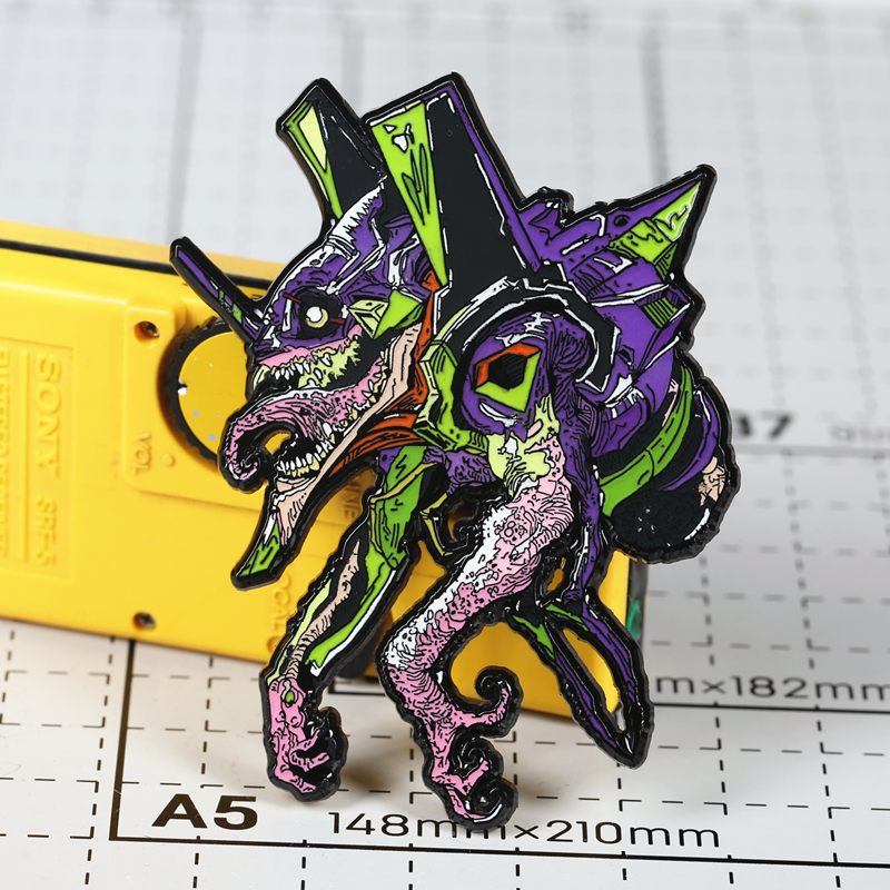 chanceway暴走锌合金胸针别针