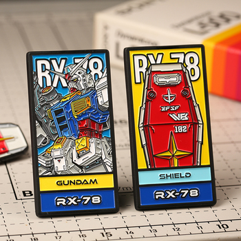 2BRO原创 高达金属胸针徽章 RX78冰箱贴饰品 SD高达配件饰品周边