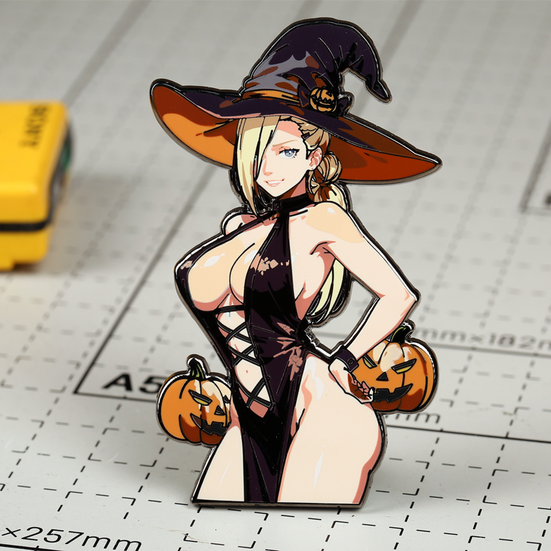 原创卡通金属胸针冰箱贴珐琅徽章