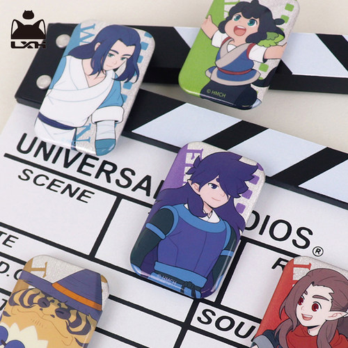 罗小黑光影记忆人物徽章吧唧谷子