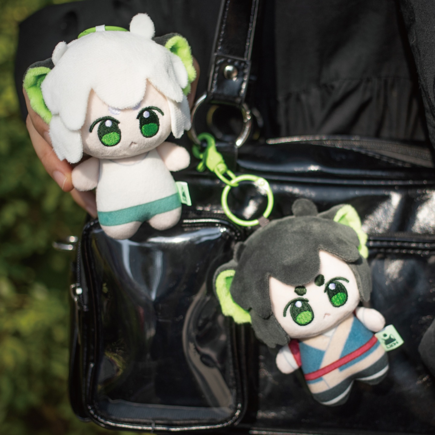 罗小黑棉花娃娃10cm人形毛绒挂件