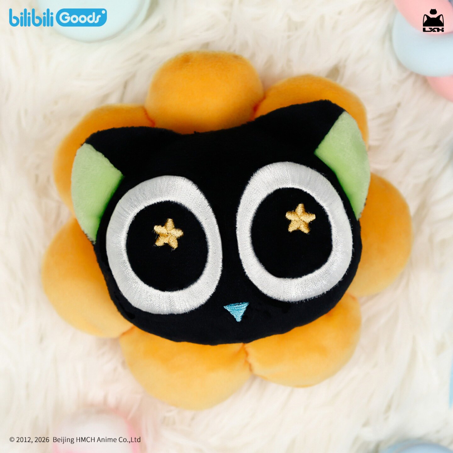 罗小黑战记X哔哩哔哩每一日系列毛绒徽章盲盒可爱小猫装饰包配件