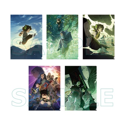 日谷罗小黑战记2剧场透明文件夹