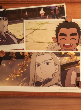 电影罗小黑战记2-过去未来明信片 50张！！！！ 新年快乐啊啊啊啊