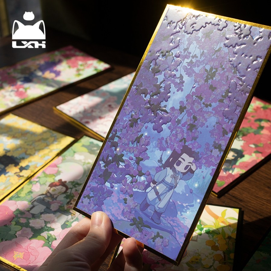 罗小黑战记24节气色纸浮雕工艺镶边无限二次元纸片谷子礼物收藏,模玩/动漫/周边/娃圈三坑/桌游,动漫挂件/文具,淘宝优惠券,粉丝福利购,淘宝优惠卷