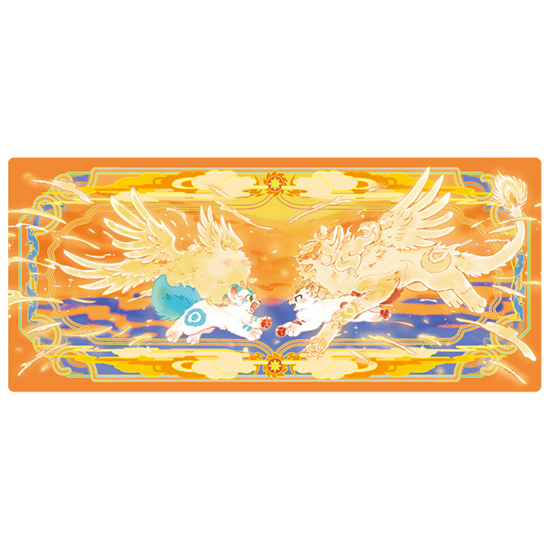 thumbnail for 正版有兽焉辗转千春马口铁徽章鼠标垫幻彩白葱吧唧胸针二次元谷子