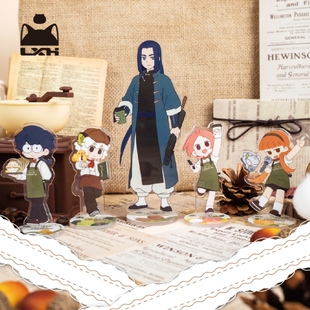 罗小黑战记HAPPYZOO咖啡厅无限小黑亚克力立牌桌面摆件收藏小礼物