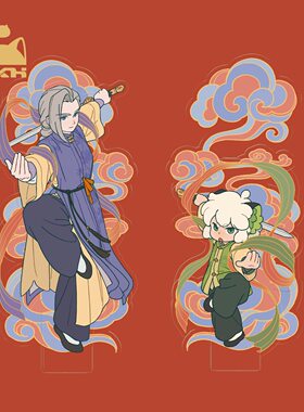 罗小黑年年岁岁门神立牌