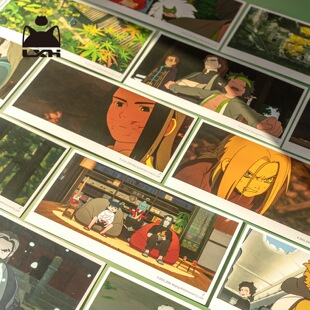 电影罗小黑战记2-纪念明信片 一套57张 比扑克牌还多3张 超值！