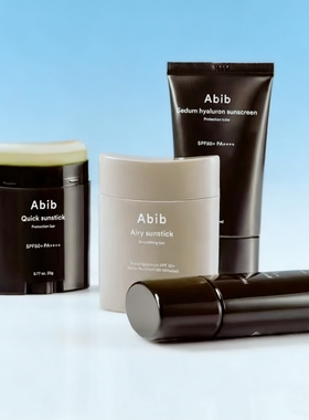 韩国Abib阿彼芙固体防晒棒面部全身无色透明防紫外线隔离防水防汗