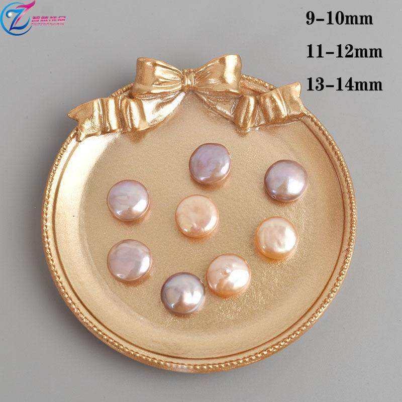 淡水珍珠裸珠巴洛克近圆纽扣珠天然散珠diy手工手链项链材料配件,珠宝/钻石/翡翠,耳饰,淘宝优惠券,粉丝福利购,淘宝优惠卷