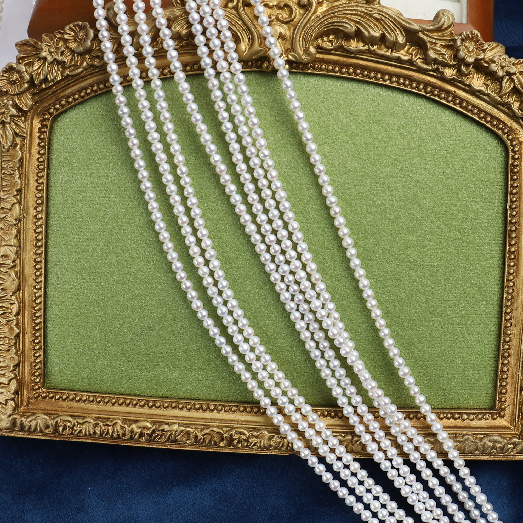 天然淡水近无暇近正圆极强光4mm珍珠diy半成品项链手链38-39cm,珠宝/钻石/翡翠,颈饰,淘宝优惠券,粉丝福利购,淘宝优惠卷