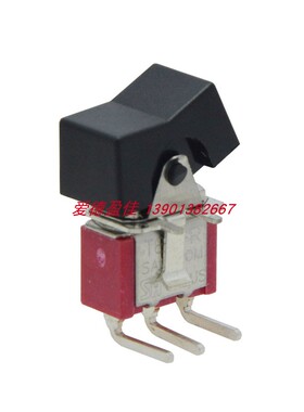 台湾兴瀚SH原装钮子开关T80-R T8015P-R11正弯3脚2档带船型开关
