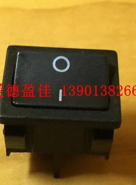 电子开关台湾新进SCI船型开关4脚黑色 翘板开关R13-33