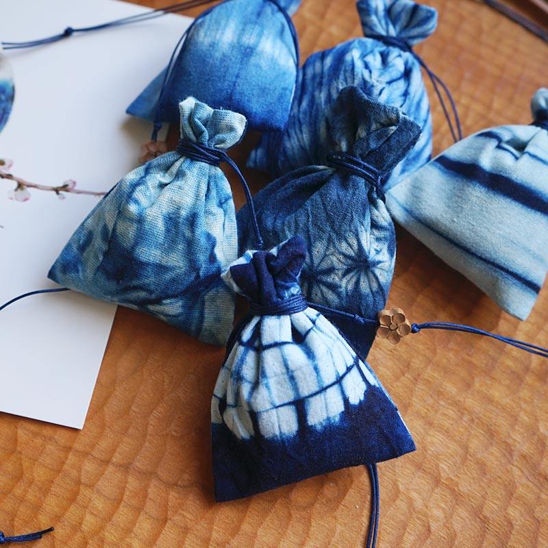 蓝染古风香包香囊空袋植物草木染扎染车挂包挂饰民族风布艺小香袋,居家日用,香包/香囊,淘宝优惠券,粉丝福利购,淘宝优惠卷