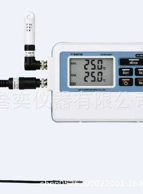 新品上市-日本skSATO佐藤SK-L751双通道2h温度记录仪