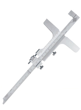 日本中村游标深度尺KANON刻度卡尺深度测量尺沟槽深度卡尺BSDM15