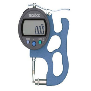 厚度表 TECLOCK得乐数显厚度计TPD 现货 手持式 厚壁规 617J 电子式
