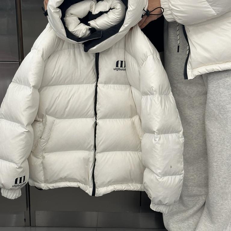 儿童2024新款冬季男女童加厚保暖羽绒服正反面穿90白鸭绒外套8890