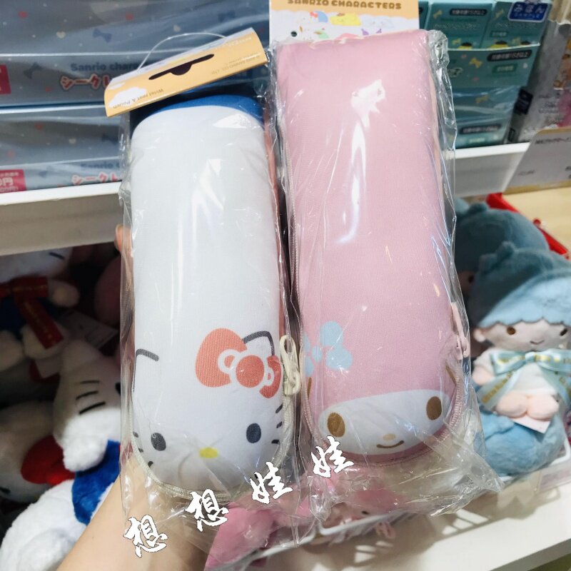 日本kutsuwa三丽鸥kitty美乐蒂护手腕放松键盘手托多功能腕托笔袋