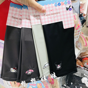 现货日本三丽鸥kitty美乐蒂玉桂狗库洛米凉感冷感防晒袖冰袖袖套