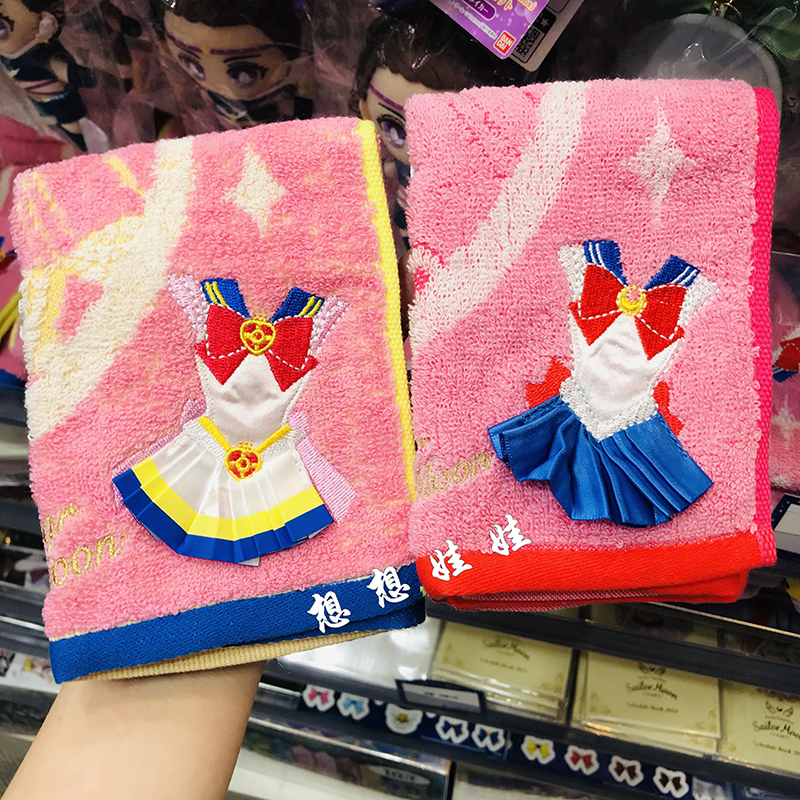 万代美少女水冰月小小兔手帕放进