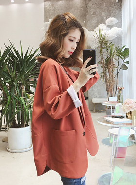 小个子西装外套女设计感小众2026新款韩版宽松休闲显瘦小西服上衣