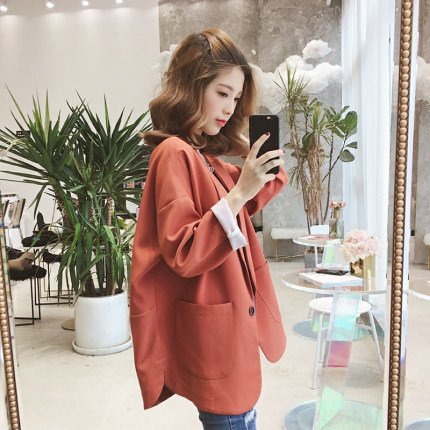 小个子西装外套女设计感小众2026新款韩版宽松休闲显瘦小西服上衣