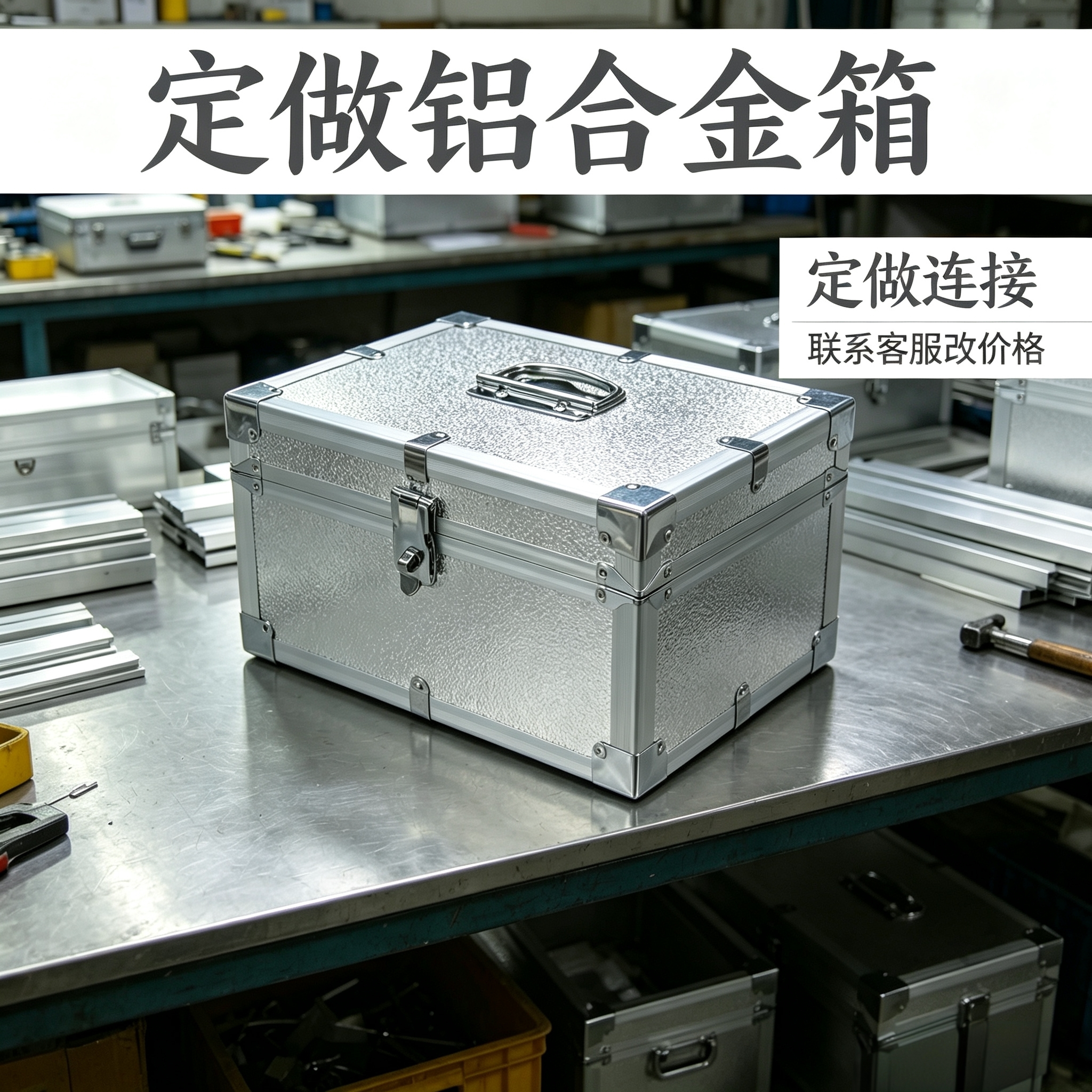定做铝合金工具箱航空箱运输箱