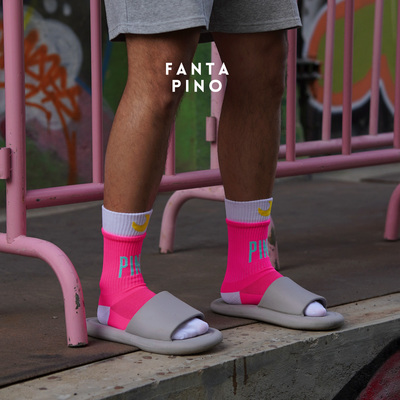 网面透气运动袜速干丝滑中筒