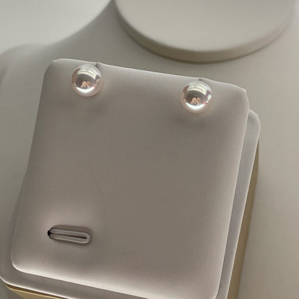 高级感极光无调海水珍珠轻奢超闪akoya18k金耳钉送女友送妈妈