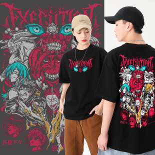 咒术回战Jujutsu Kaisen周边虎杖悠仁两面宿傩五条悟短袖T恤衣服