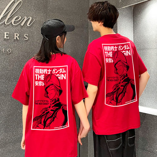 机动战士高达赤色彗星夏亚T恤