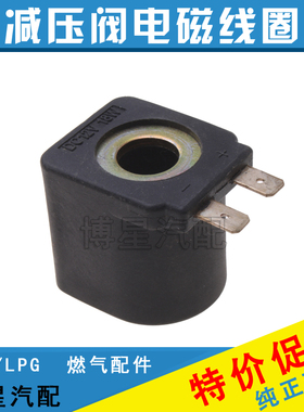 汽车油改气CNG天然气LPG液化气燃气减压器阀蒸发器电磁阀线圈开关