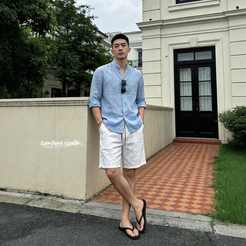 潮流高知老钱风男装套装