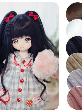 +现货+ 〓forU〓【凛-sp】DD/BJD假发 1/3 娃用手改毛 ◇双马尾
