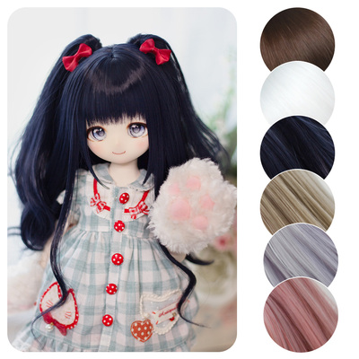 现货假发1/3娃用双马尾