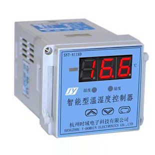 SNT 48一路超小型精密数显温湿度控制器 温 湿度可自行设定 811S
