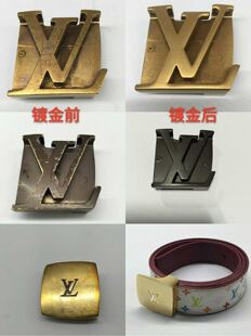 奢侈品皮带头维修翻新换皮修理腰带头针扣打孔封边长改短皮带修复